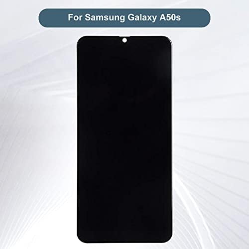 Super AMOLED Kompatibilis a Samsung Galaxy A50 A50S SM-A507F SM-A507FN SM-A5070 6.4 Inch LCD Érintőképernyős Kijelző Digitalizáló Összeszerelési