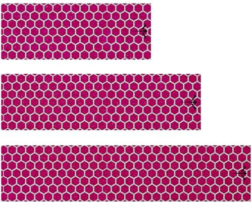 Fehér Víz Íjászat Rózsaszín Fényvisszaverő Tele Honeycomb Nyíl Pakolások 15 Pc Pack Válassza Ki A Hossz Szélesség