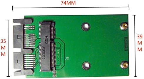 chenyang CY Mini PCI-E mSATA SSD 1,8 Mikro-SATA 16Pin Merevlemez PCBA Átalakító Adapter