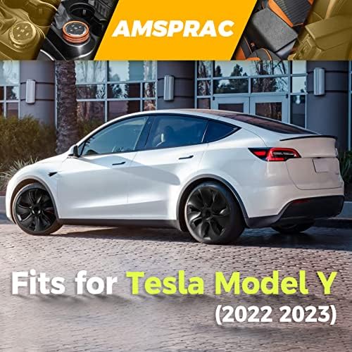 AMSPRAC a Tesla Model Y Dísztárcsa 19 Hüvelyk 2022 2023,Modell Y Elosztó Fedelet,19 Kerékagy-Caps Védő Terjed,Első Hátsó Kerék Fedél