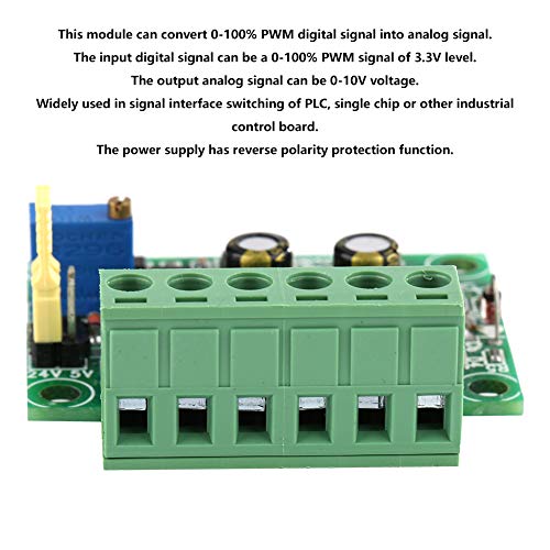 3.3 V PWM Jel 0 to10V Feszültség Átalakító Fém Átalakító Modul D/Digitális Analóg PLC Modul Frekvencia Feszültség Átalakító Modul