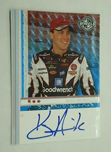 Kevin Harvick 2003 KEREKEK AUTO Kártya CSAVARKULCS RACING - Dedikált NASCAR Kártyák