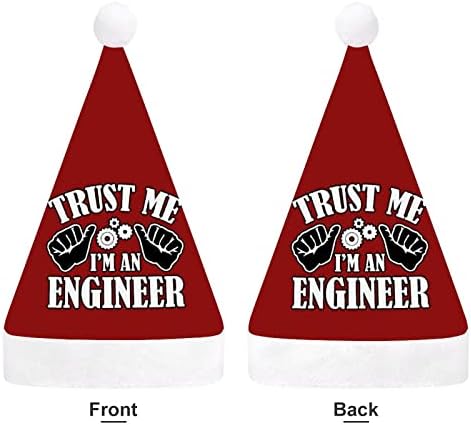 Hidd el, hogy én egy Mérnök vagyok Xmas Kalapok Tömeges Felnőttek Kalapok Karácsonyi Kalap Ünnepek, Karácsonyi Party Kellékek