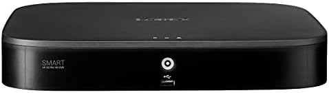 Lorex D861A82B 4K Ultra HD-8 Csatorna-2 tb-os HDD Analóg DVR Intelligens mozgásérzékelés, Intelligens Otthon hangvezérlés, 1