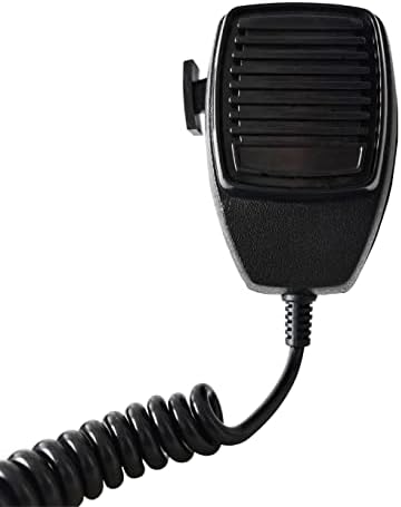 Evershine Jel 12V -24V 100W Rendőrségi Sziréna PA Rendszer [Slim Hangszóró [Kézi Mikrofon] [kihangosító] [2 x 15A Kapcsolók] 7 Hangok