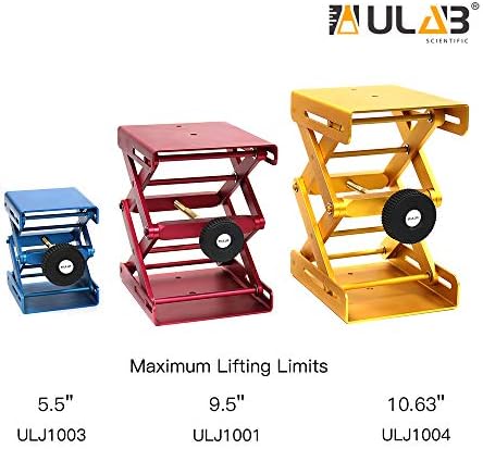 ULAB Labor Jack, Alumínium Lift Táblázat, Jack Platform 5.9x4.76 Max. Magassága 10.63, nagy teherbírású, ULJ1004