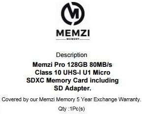 MEMZI PRO 128 GB Memória Kártya Kompatibilis/Dolgozik a Samsung Galaxy A90 5G, A70, A60, A50, A40, a30-as, A20e, A20, A10e, A10s, A10 Mobiltelefonok