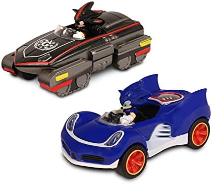 NKOK Sonic Átalakult All-Stars Racing Vissza Akció: Árnyék Sonic Hedgehog, Két Járművek, Videó, Játék Legendák, Elem Sem Szükséges,
