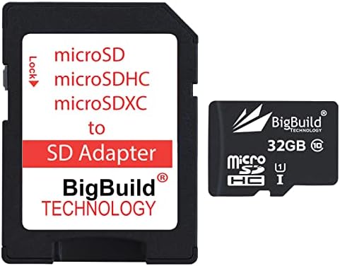 BigBuild Technológia 32GB Ultra Gyors 80MB/s microSDHC Memória Kártya Nokia G10, G11/G11 Plusz, G21, G50, X10, X100 Mobil