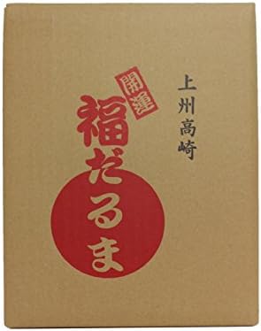 高崎だるま Takasaki Daruma HKDM-15-RE-5 Piros, No. 15, 17.7 x 16.1 x 17,7 cm (45 x 41 x 45 cm), Imák Halad, majd Befejezése Kíván