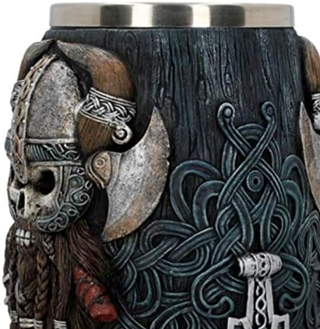 Sörös Korsó, valamint Steins Rozsdamentes Acél fém Kalóz koponya, valamint A Viking Harcos A Középkorban Ajándék, Kreatív szemüveg,