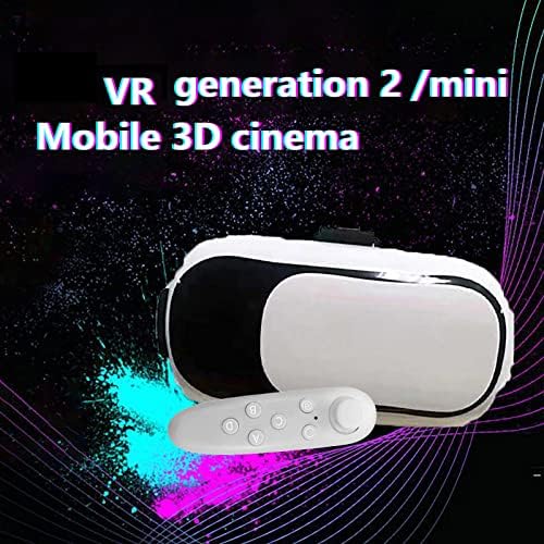 Általános VR VR Headsetek 3D Szemüveg VR Okos Szemüveg Játék Kezelni Állítsa be a Vezeték nélküli Bluetooth-Kapcsolat az Android/iOS/PC
