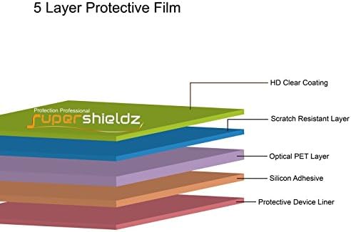 (6 darab) Supershieldz Tervezett LG Menekülés Plus kijelző Védő fólia, Nagy Felbontású Clear Pajzs (PET)