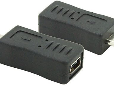 Mikro-USB 2.0 Férfi-Mini USB 2.0 Női Átalakító Csatlakozó Dugó Adapter