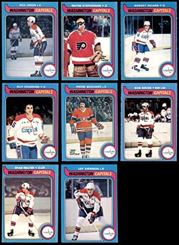 1979-80 O-Pee-Chee Washington Capitals Csapatát Meghatározott Washington Capitals-Hockey (Set) EX/MT+ Capitals-Hoki