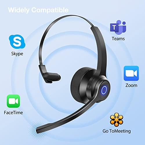 Bluetooth Egyetlen Ear Headset Mikrofonnal, a zajcsökkentés mobiltelefon Fülhallgató, kihangosító Hívás BT 5.2 Vezeték nélküli