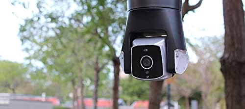 Amaryllo 360° - os Katonai Kültéri Biztonsági Kamera, 256-bites Titkosítás PTZ IP66 WeatherResistant, POE, 1080p éjjellátó Full HD, 2-utas