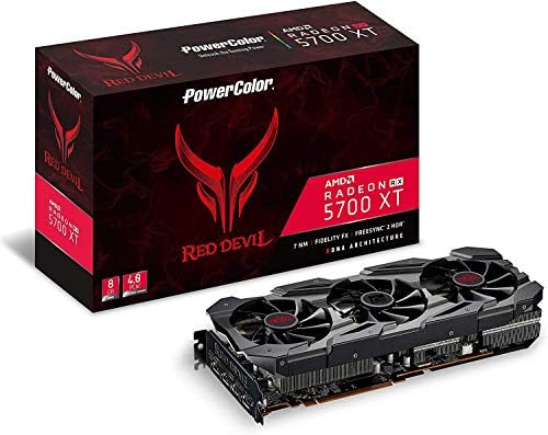 PowerColor Vörös Ördög AMD Radeon RX 5700 XT 8GB AXRX 5700XT 8GBD6-3DHE/OC