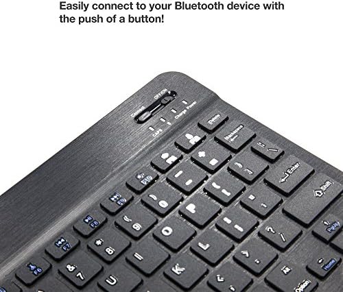 BoxWave Billentyűzet Kompatibilis ?AMIAMO AMIAMO Android 10.0 Tablet PC AMM10062 (10) (Billentyűzet BoxWave) - SlimKeys Bluetooth Billentyűzet,