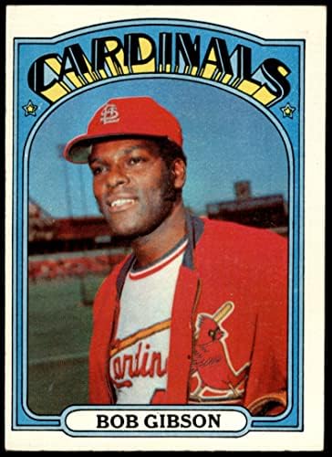 1972 Topps 130 Bob Gibson St. Louis Cardinals (Baseball Kártya) EX Bíborosok