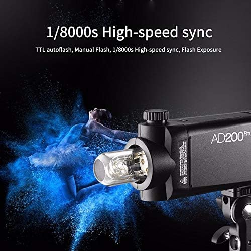 Godox AD200Pro Speedlite Vaku a Godox X2T-S 2.4 G Wireless Flash Ravaszt