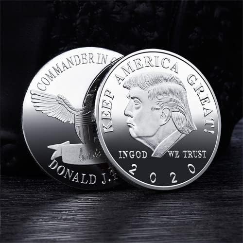 2020 45 AMERIKAI Elnöki Trump Választási Arany Duoble Szín Emlékérme Kihívás Érme Ezüst Érme Gyűjtők (3)