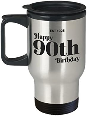 EST 1928 Boldog 90 Születésnapi bögre ajándék ötlet