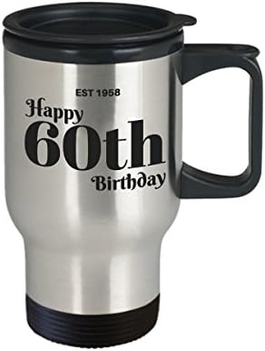 EST 1958 Boldog 60 Születésnapi bögre ajándék ötlet