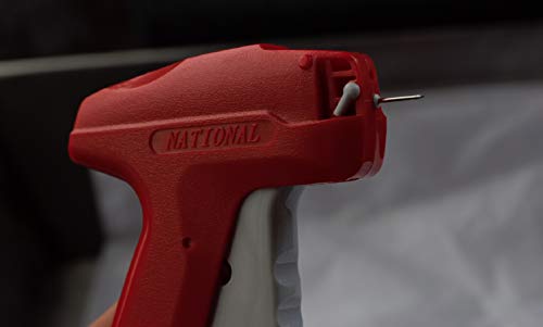 NAHANCO J11S Standard Ruhát Pin-Tagging Fegyver, Vörös (Csomag 100)
