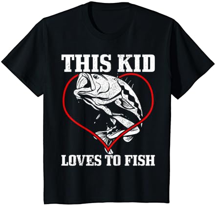 Gyerekek, Ez a Kölyök Szeret horgászni Horgászat Horgász Ajándék Fiú Póló