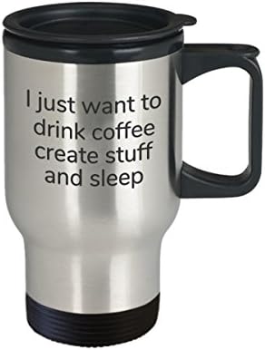 Csak azt akarom, hogy kávét iszol létre cuccot, aztán aludni utazási bögre