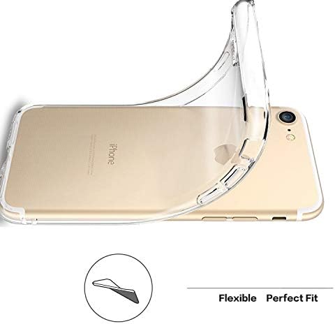 HUIYCUU Esetben Kompatibilis az iPhone SE2 SE 2020/ iPhone 8 iPhone 7 Esetben, Aranyos Állat Design Slim Fit Puha TPU védőburkolat