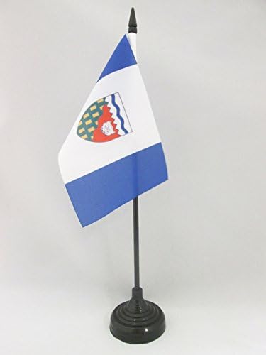 AZ ZÁSZLÓ Északnyugati Területek Táblázat Zászló 4 x 6 - Canada - Kanadai Északnyugati Territorian Asztal Zászló 15 x 10 cm