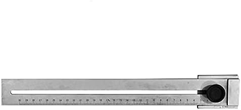 SDFGH 0-200mm/0-300 mm-es szénacél Jelölés Féknyereg Faipari Mérési Jelölés Mérő Érettségi 0,1 mm-es Szabály (Szín : 300mm)