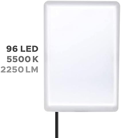 LimoStudio [2 Csomag] LED Panel Hattyúnyak Hosszabbító Adapter, Mini asztali Lámpa állvánnyal, Szerelés Bilincs, Fotó, Videó Világítás