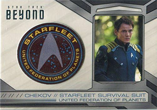A Star Trek Túl BP7 Chekov Replika Javítás Kártya Csillagflotta Túlélési Öltöny