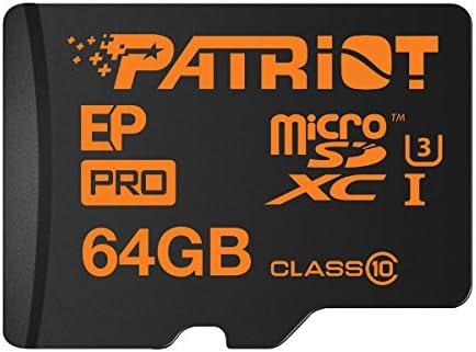Hazafi EP Pro 64 gb-os Micro SDXC-Kártya U3, UHS-én, Class 10-es, 90MB/sec-Olvasni 80MB/sec Írási a 4K-Felvétel