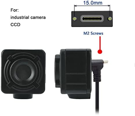 CY USB 3.1 C-Típusú Kettős Csavar Zár Le, Fel Szögben Standard USB3.0 adatkábel 90 Fokos Kamera (120cm)