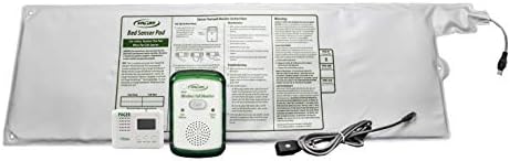 OKOS GONDOZÓ WMBR1-SYS Vezeték nélküli Hívást, Figyelemmel kíséri, Illetve 10 Centis 30-Hüvelyk Ágy Érzékelő Pad LCD Csipogó