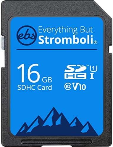 Mindent, De Stromboli 16 gb-os SD Kártya (25 Db) Sebesség Class 10 UHS-1 U1 C10-16 GB SDHC Memória Kártya Kompatibilis Digitális