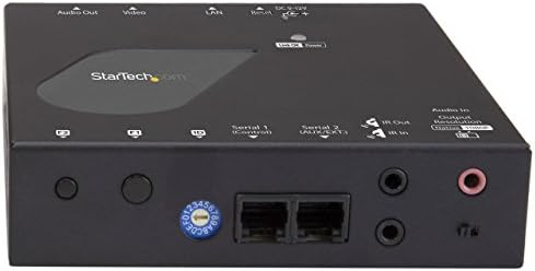 StarTech.com a 4K HDMI over IP Vevő ST12MHDLAN4K - 4K - Vevő HDMI Át Cat6 - 4k AV Receiver (ST12MHDLAN4R) Fekete