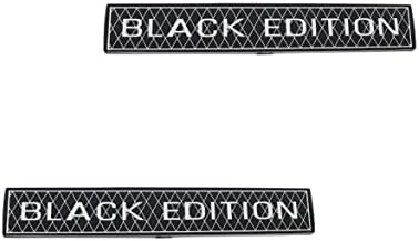 1db Black Edition Csomagtartó Hátsó Embléma Jelvény Matrica Matrica Öntapadós, Univerzális Felhasználásra, Fekete