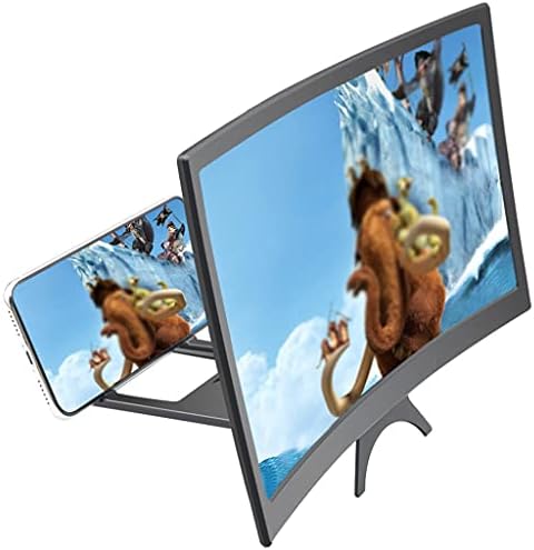 CZDYUF 12 Hüvelykes Mobil Telefon Görbített Képernyő-Erősítő-Erősítő 3D Videó Mobiltelefon Nagyító Konzol Állvány Összecsukható Jogosultja