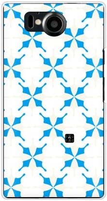 A második Bőr MHAK Nap Fehér x Kék (Világos) / az AQUOS Phone Xx 106SH / SoftBank SSHA16-PCCL-298-Y379