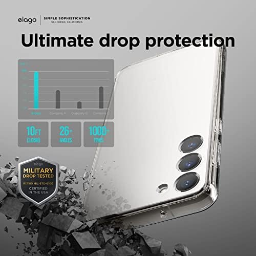 elago Hibrid Egyértelmű Célja a Samsung Galaxy S23 Plusz Esetben 6.6 inch - Pontos Kamera Kivágások, Karcsú, Könnyű, védőburkolat,
