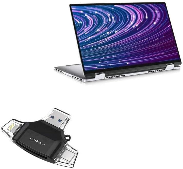 BoxWave Smart Modul Kompatibilis Dell Latitude 9520 2-az-1 - AllReader SD Kártya Olvasó, microSD Kártya Olvasó SD-Kompakt USB Dell Latitude
