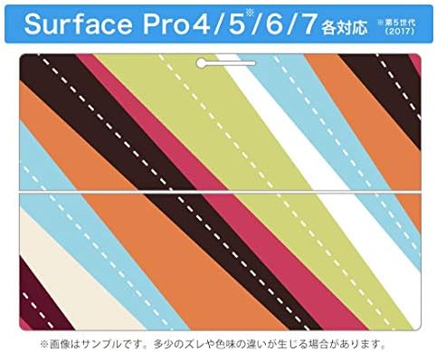igsticker Ultra Vékony, Prémium Védő Vissza Matricák Bőr Univerzális Tablet Matrica Takarja a Microsoft Surface Pro7 / Pro2017 / Pro6