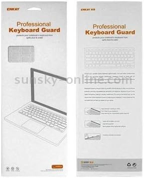 Telefon PC Esetben ENKAY Puha Szilikon Billentyűzet Védő Fedél Bőr MacBook Air 13.3 inch & Retina kijelzős Macbook Pro 13.3 inch & 15.4