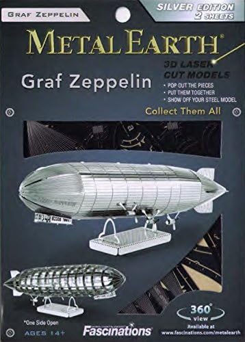 Fém Föld GRAF Zeppelin Modell