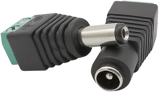 VIEUE konnektor Csatlakozó 5,5 X 2,1 mm Férfi, mind a Női EGYENÁRAMÚ elektromos Csatlakozók Jack Aljzat Adapter 5.5 * 2.1 mm-es Jack